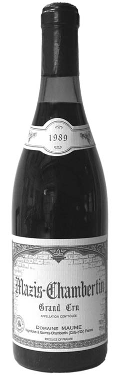 1989 Domaine Maume Mazis-Chambertin