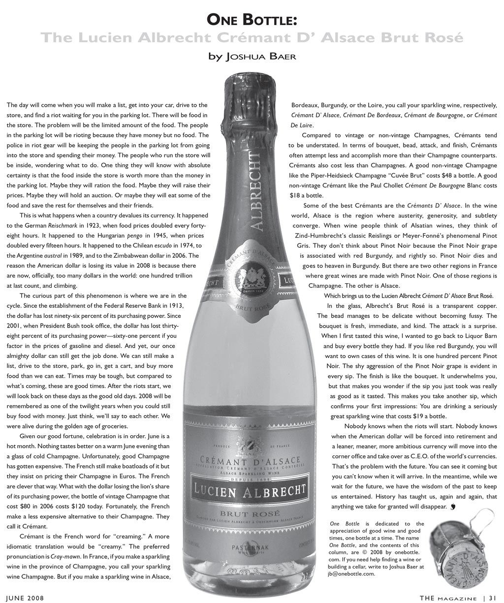 Lucien Albrecht Crémant D’Alsace Brut Rosé