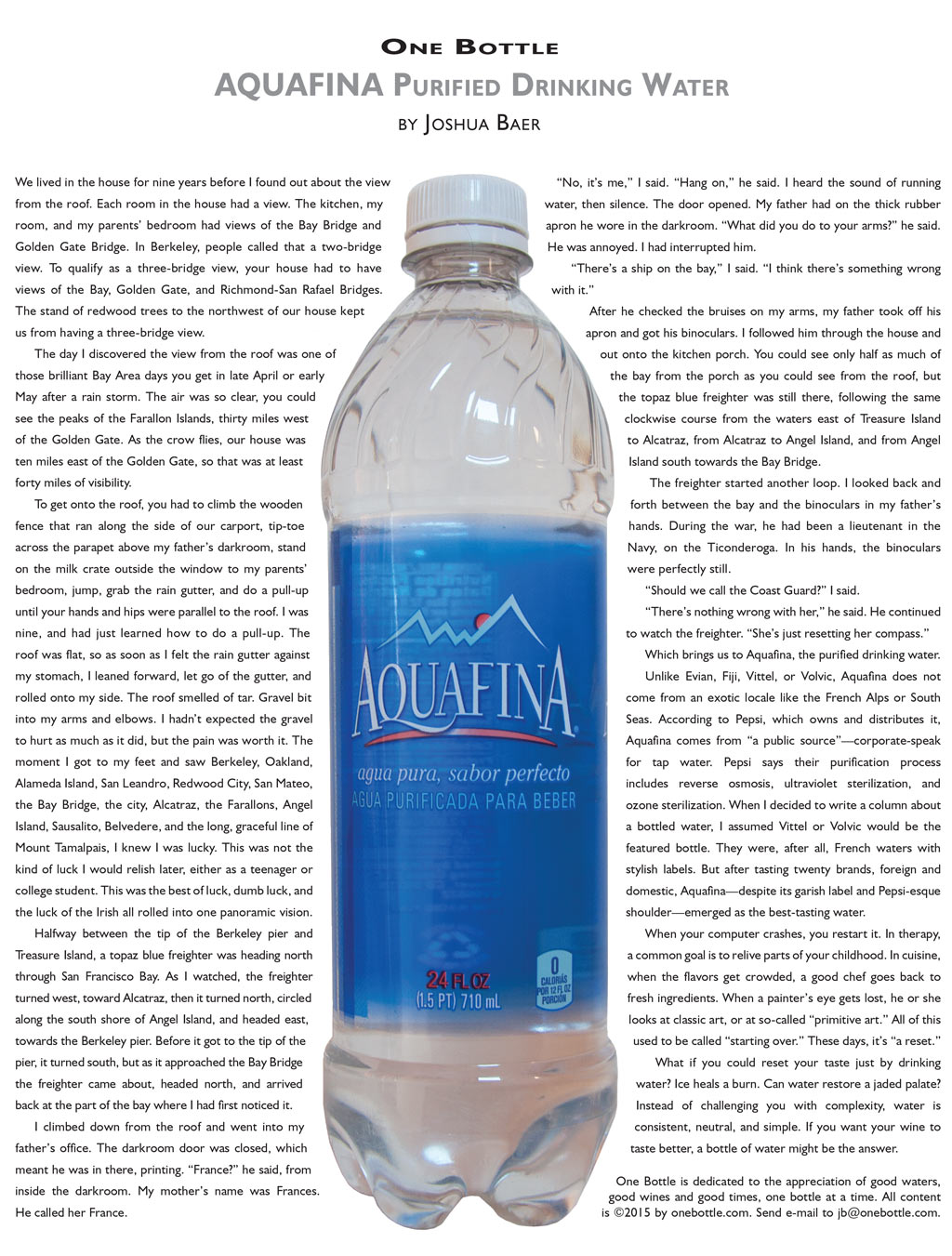 Aquafina Purified Drinking Water